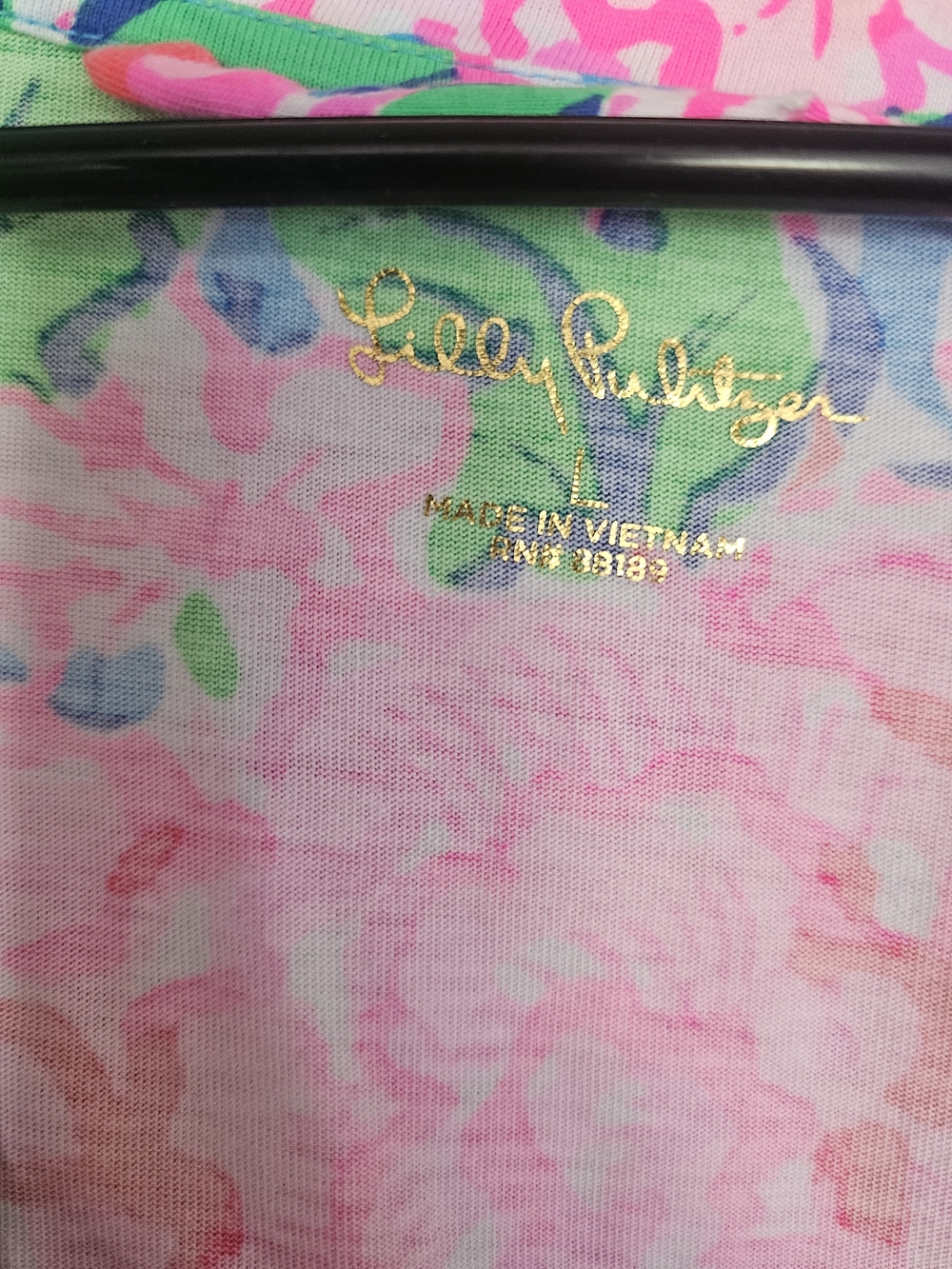 Lilly Pulitzer Turquoise Floral V-Neck Midi Dress - Picture 6 of 7